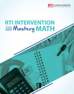 RtI Intervention and Mastery Math