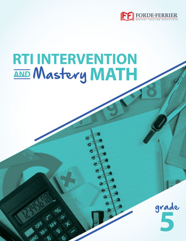 RtI Intervention and Mastery Math: Grade 5
