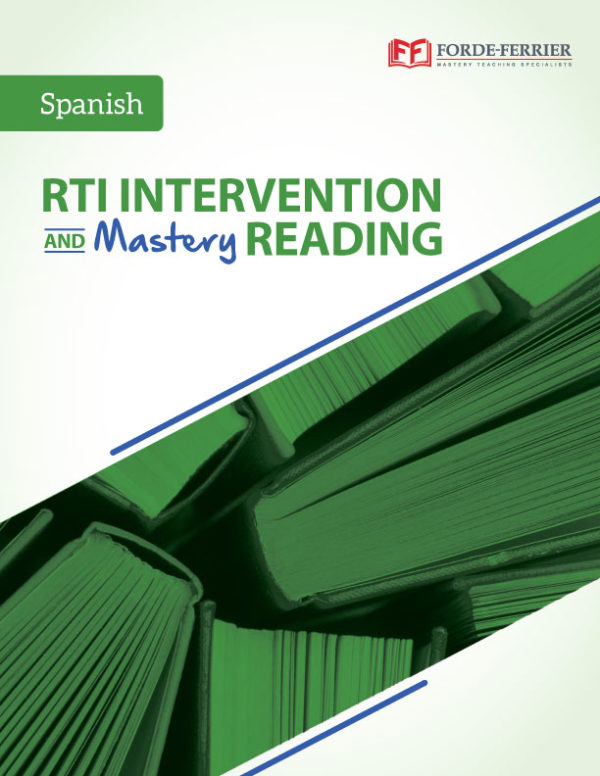 RTI Intervention & Mastery Reading (SPANISH)