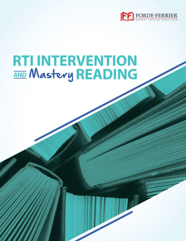 RTI Intervention & Mastery Reading