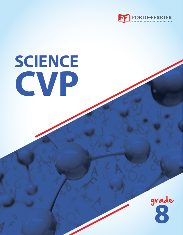 Science CVP: Grade 8