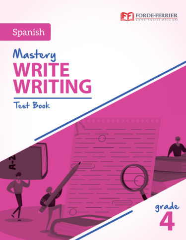Mastery Write Writing: Test Book (SPANISH)
