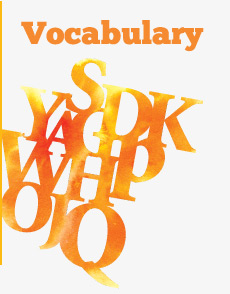 Vocabulary Educational Book