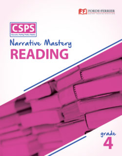 CSPS Narrative Mastery Reading: Grade 4