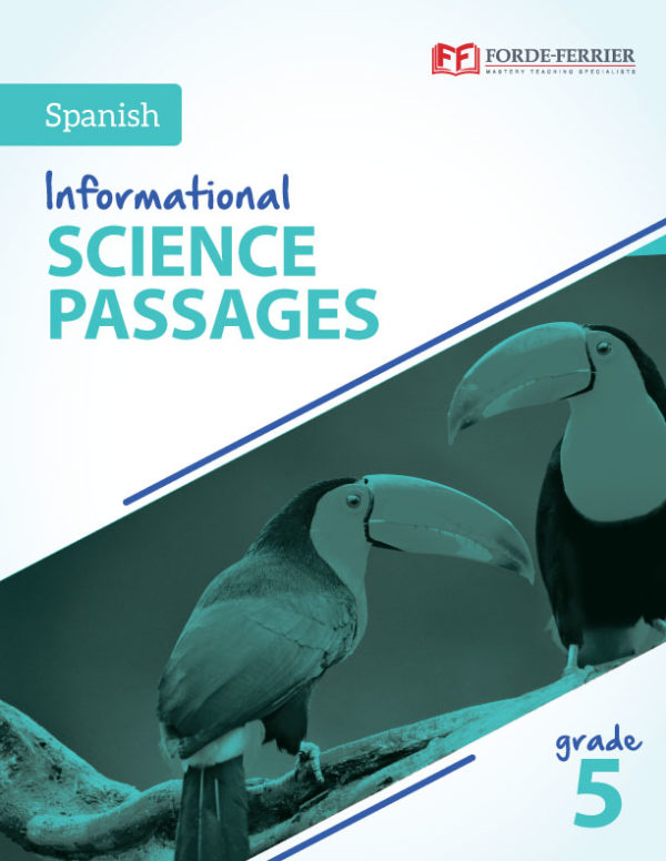 Informational Science Passages: Grade 5 (SPANISH)